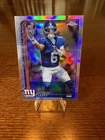 2025 Topps Chrome NFL Jaxson Dart Refractor (RC) #306 New York Giants