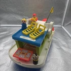 Fisher-Price Little People Play Family Happy Houseboat #985 1972 Vintage