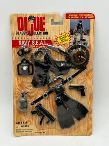 GI Joe Classic Collection Navy SEAL Mission Gear Accessory Set Hasbro 1997 NEW