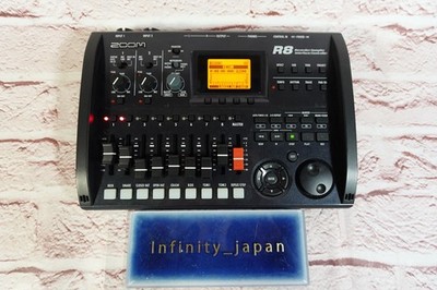 ZOOM R8 Multitrack Digital Recorder 8-track MTR Sampler fast