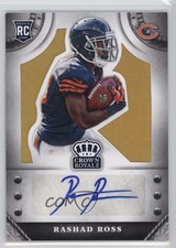 2014 Panini Crown Royale Rookie Signatures Gold 5/49 Rashad Ross #S-RR Auto 0v0