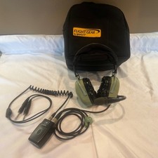 DAVID CLARK H20-10X HEADSET PILOT NOISE CANCELING AIRPLANE AVIATION HEADPHONES