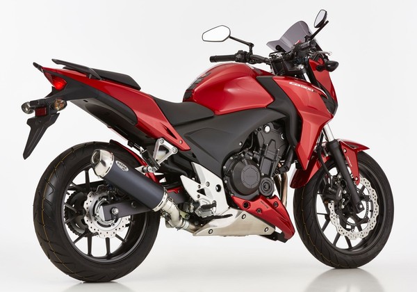Shark DSX-5 Slip On ErsatzdäMpfer (2-1) FüR Honda CBR500R 471 Ccm Bj. 16-16-image