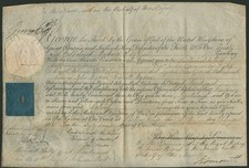 KING GEORGE IV (GREAT BRITAIN) - MILITARY APPOINTMENT SIGNED 08/05/1812