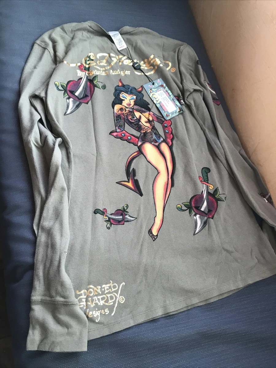 Ed Hardy Long Sleeve Green Shirts for Men for sale | eBay