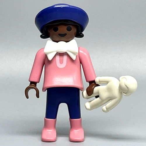 Playmobil Ethnic Victorian Female Child Figure Black African American Dollhouse