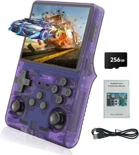 R40S Pro Handheld Game Console 30,000 Games Retro Gaming Console 256G TF Card
