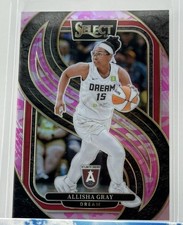 2025 Panini Select WNBA Allisha Gray Pink Camo Prizm /175 #171 Atlanta Dream