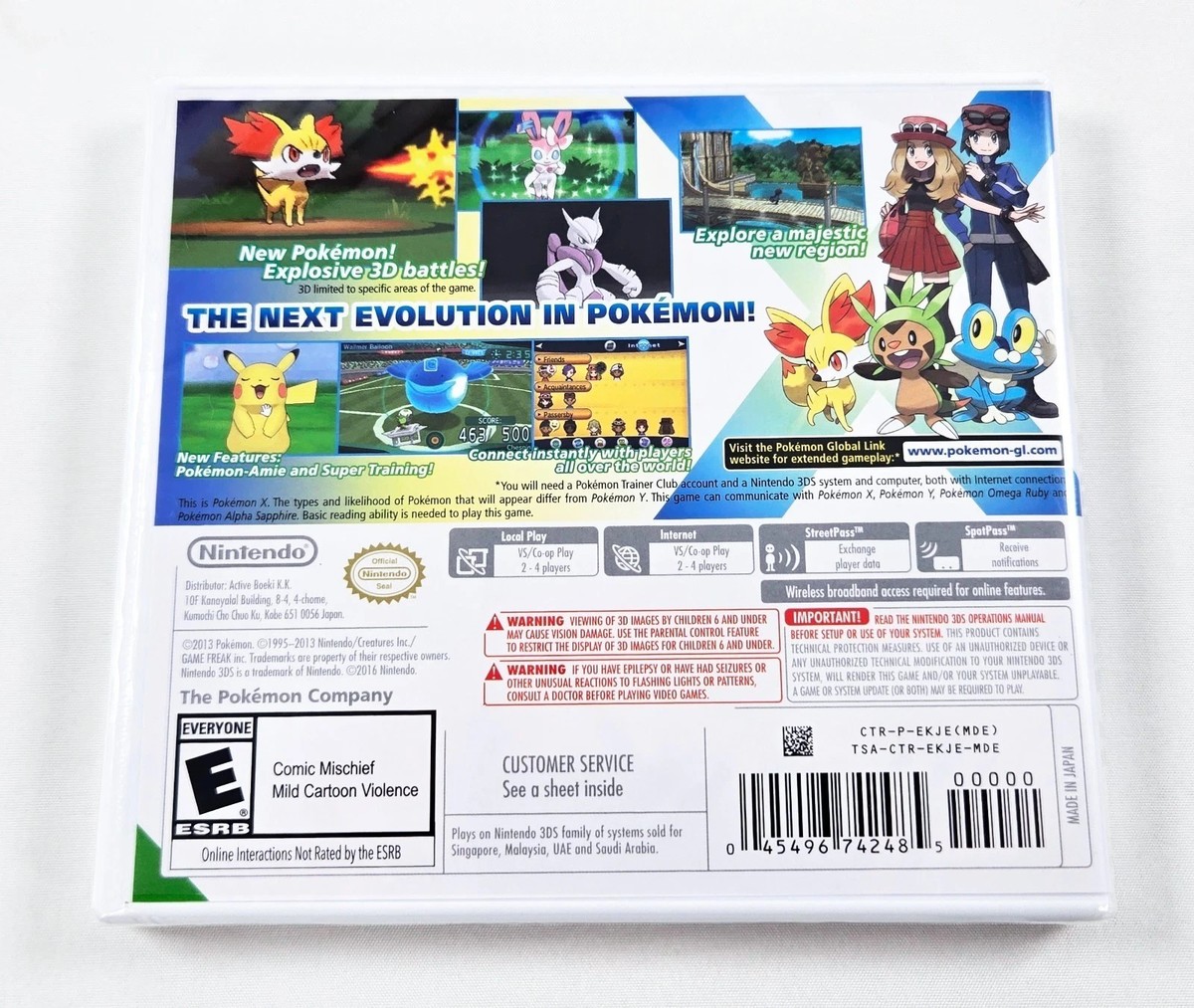 Pokemon X (Nintendo 3DS, 2013) for sale online | eBay