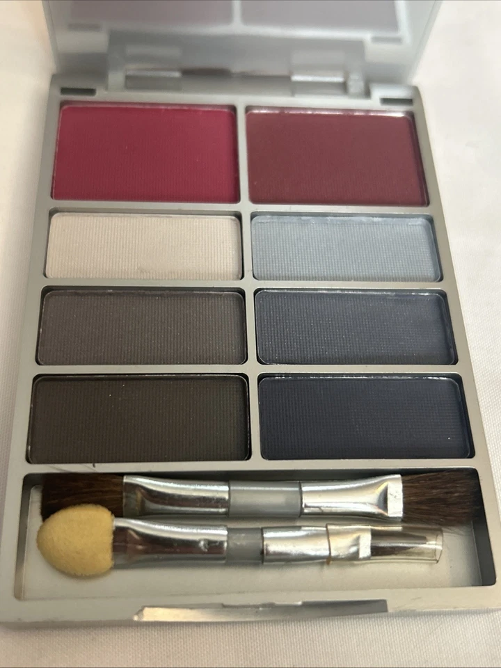 Models Prefer palette w/ 2 Blush 6Eyeshadow 8 cream lipsticks #3 mauve-red shade - Image 4 of 4