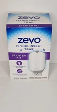 Zevo Flying Insect Trap Captures Flies/Gnats New