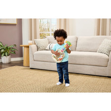 Strum  Count Wooden Guitar Plastic, Fsc-Certified Wood Baby and Toddler Toys