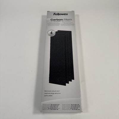 Fellowes CRC93240 AeraMax Carbon 4 Pack Replacement Filter