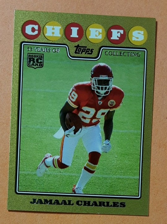 Jamaal Charles Topps #350 Gold