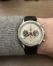 Tag Heuer Carrera Cal 16, Jack Heuer Anniversary edition - 39mm, Box & Papers.