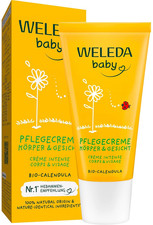 WELEDA Bio Baby Calendula Pflegecreme Körper & Gesicht 30Ml - Naturkosmetik Gesi