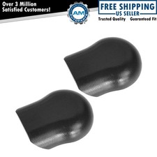 Juego de 2 pares de cubiertas de tuerca de brazo limpiaparabrisas delantero derecho y derecho OEM para Ford Lincoln