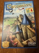 Z-Man Games Carcassonne Board Game Complete Set with Rules Excellent Condition