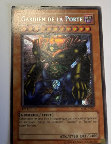 YUGIOH - LE GARDIEN DE LA PORTE - MRD-FR000 - 1ère Edition - Secret - Played X - Imagen 4 de 11