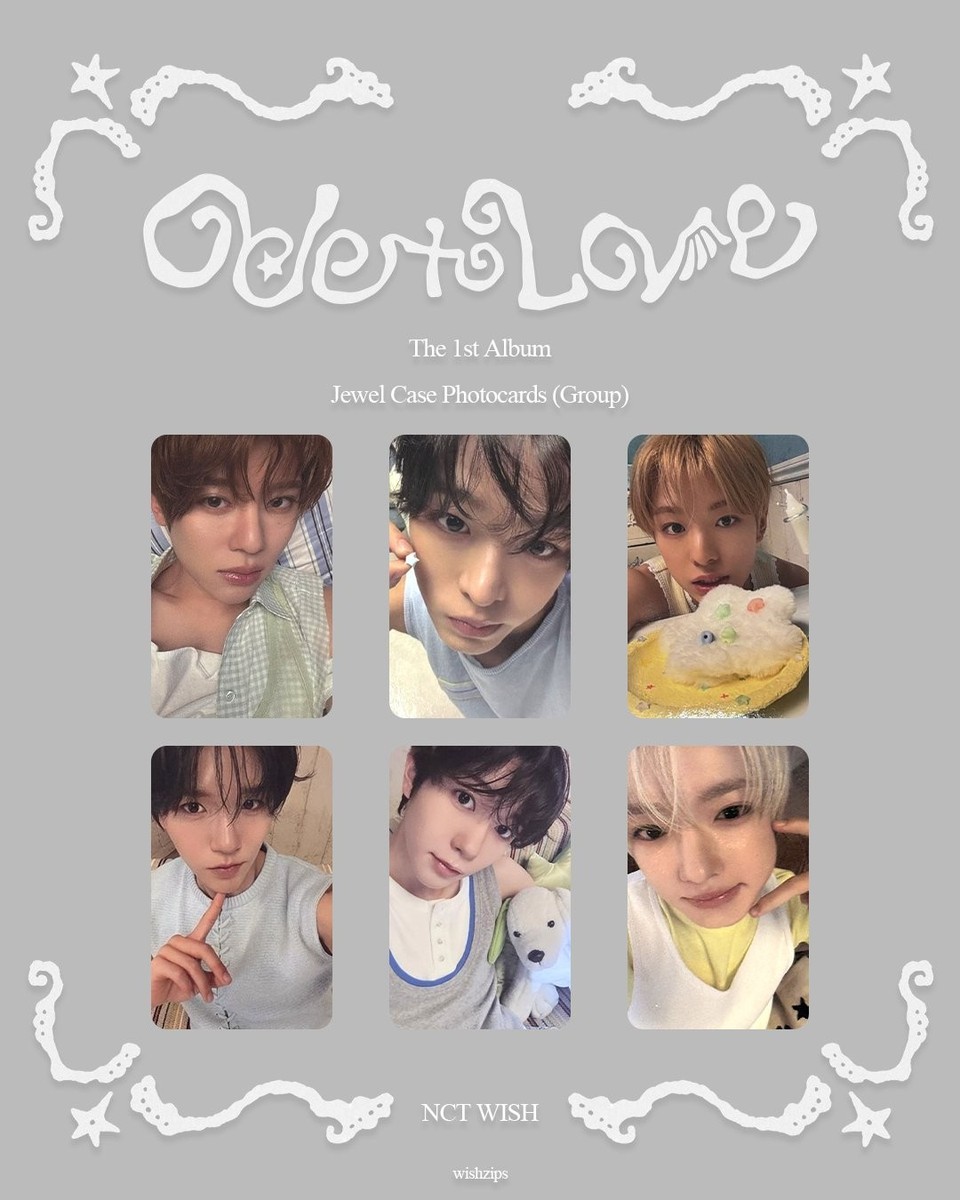 NCT ジョンウ  PANTONE トレカ NCT WISH - Ode to Love Official Photocard KPOP Xion Riku Yuushi