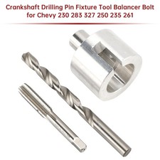 Crankshaft Drilling Pin Fixture Tool Balancer Bolt For Chevy 230 283 327