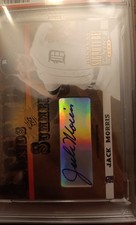 2003 Donruss Signatures Jack Morris Legends of Summer LS=19 Auto PSA 7