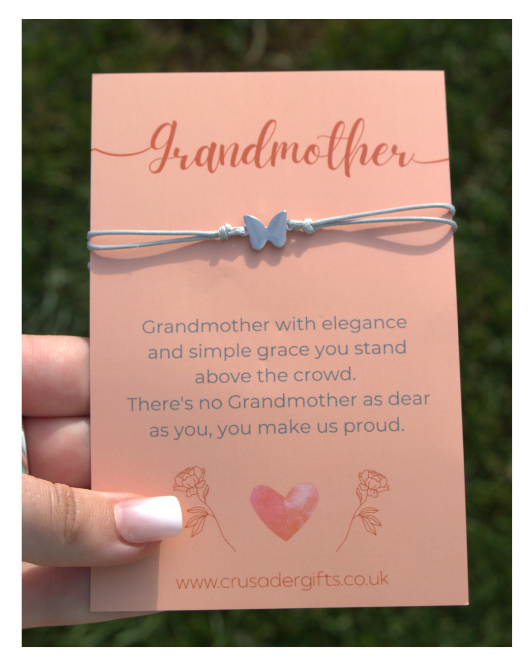 Woodside Home Living - Grandmother Keepsake Letterbox Bracelet
