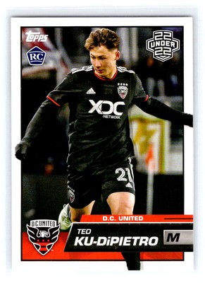 2023 TOPPS MLS 155 Ted Ku-DiPietro (D.C. United)   U22   RC