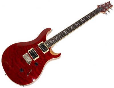 Used PRS Paul Reed Smith SE Custom 24 Red QM LTD Quilted