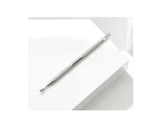 Tweezerman Pushy and Nail Cleaner Mani Pedi Stainless Steel Textured Grip