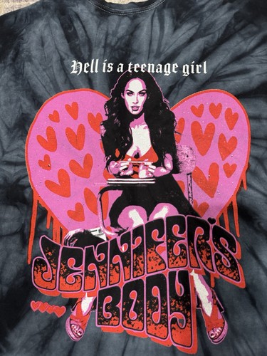 Jennifer's Body T-Shirt Large Black OOP Cult Horror Megan Fox Studiohouse Design - Picture 3 of 8