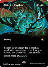 Nature's Rhythm (Borderless) Tarkir: Dragonstorm - Near Mint Foil