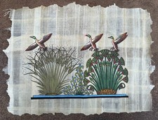 Autentico PAPYRUS Egiziano, Dipinto A Mano - Volo Di Anatre