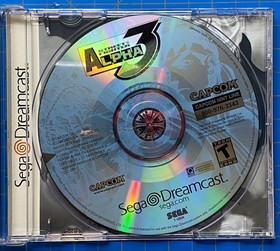 Street Fighter Alpha 3 (Sega Dreamcast, 2000) - Clean, Working - Reg Card