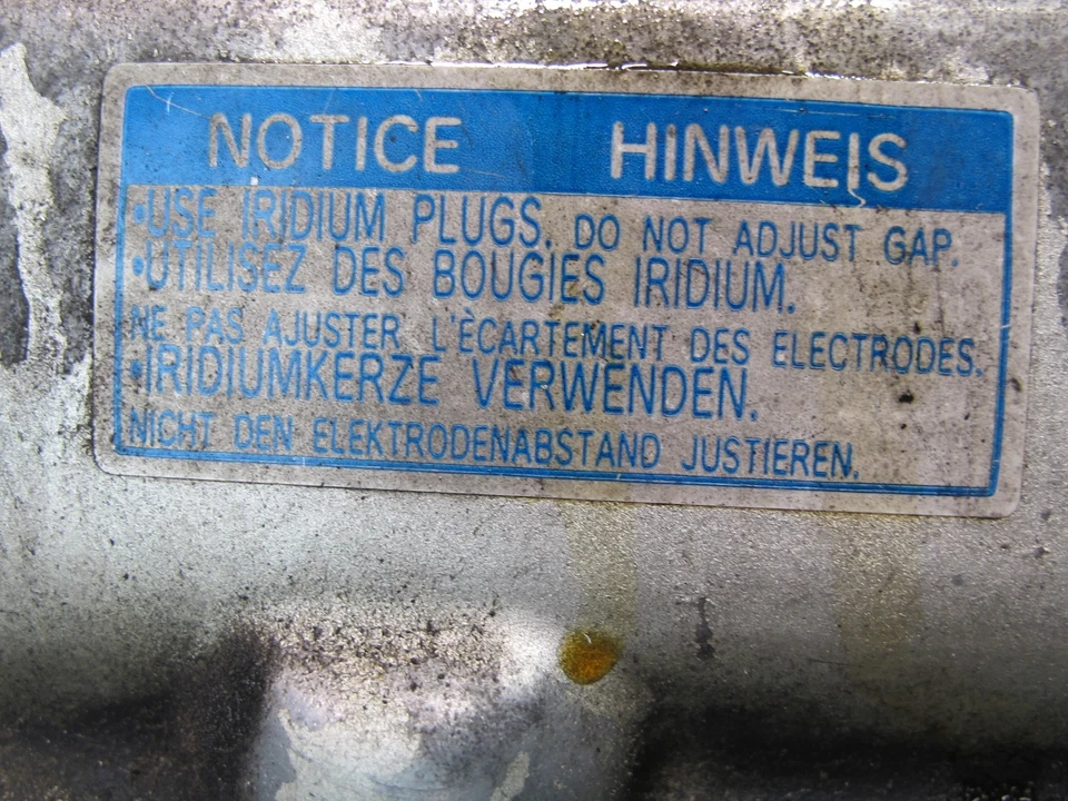 98-00 LEXUS GS400 LS400 SC400 1UZFE CUBIERTA VÁLVULA MOTOR IZQUIERDA OEM Foto 4 de 4