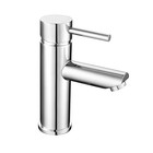 Nuie Combo Monobloc Basin Mixer Tap Push Button and Waste Single Handle Chrome
