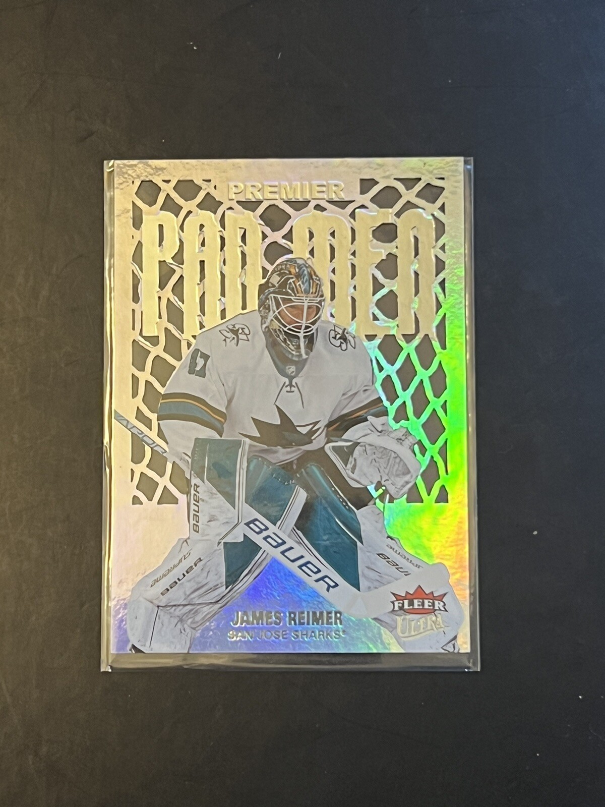 2021-22 Upper Deck Fleer Ultra Premier Pad Men James Reimer #PM-13