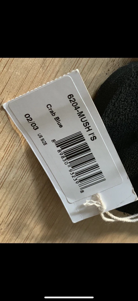 Baby мальчиков младенца размер 2/3 TEVA MUSH I'S 6204 слинга стринги сандалии краб синий новый с Ярлыками - Изображение 3 из 4