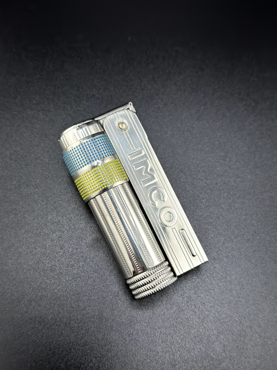 人気大割引 Classic VINTAGE LIGHTER PETROL SUPER TRIPLEX 6700 IMCO オイルライター