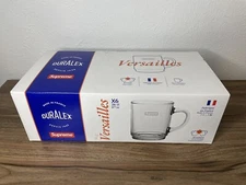Supreme Duralex Versailles Mugs Clear (set of 6)