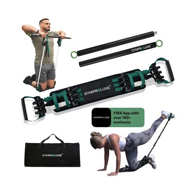 Portable Gym Resistance Exercise Band Set 200LBS Resistance