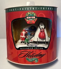 Hot Wheels Holiday Millennium Edition Set 3 of 3 Holiday Past 1999 Die Cast B252