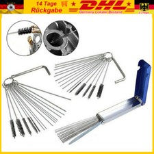 Motorrad Vergaserdüsen Reinigung Werkzeug Reibahlen für Vergaser Säubern Satz