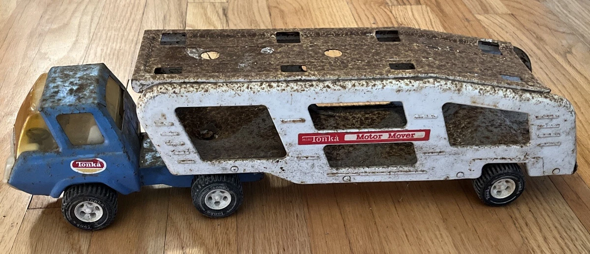 camion porte auto GM 1/25 par ERTL : GENUINE CHEVROLET tonka burago