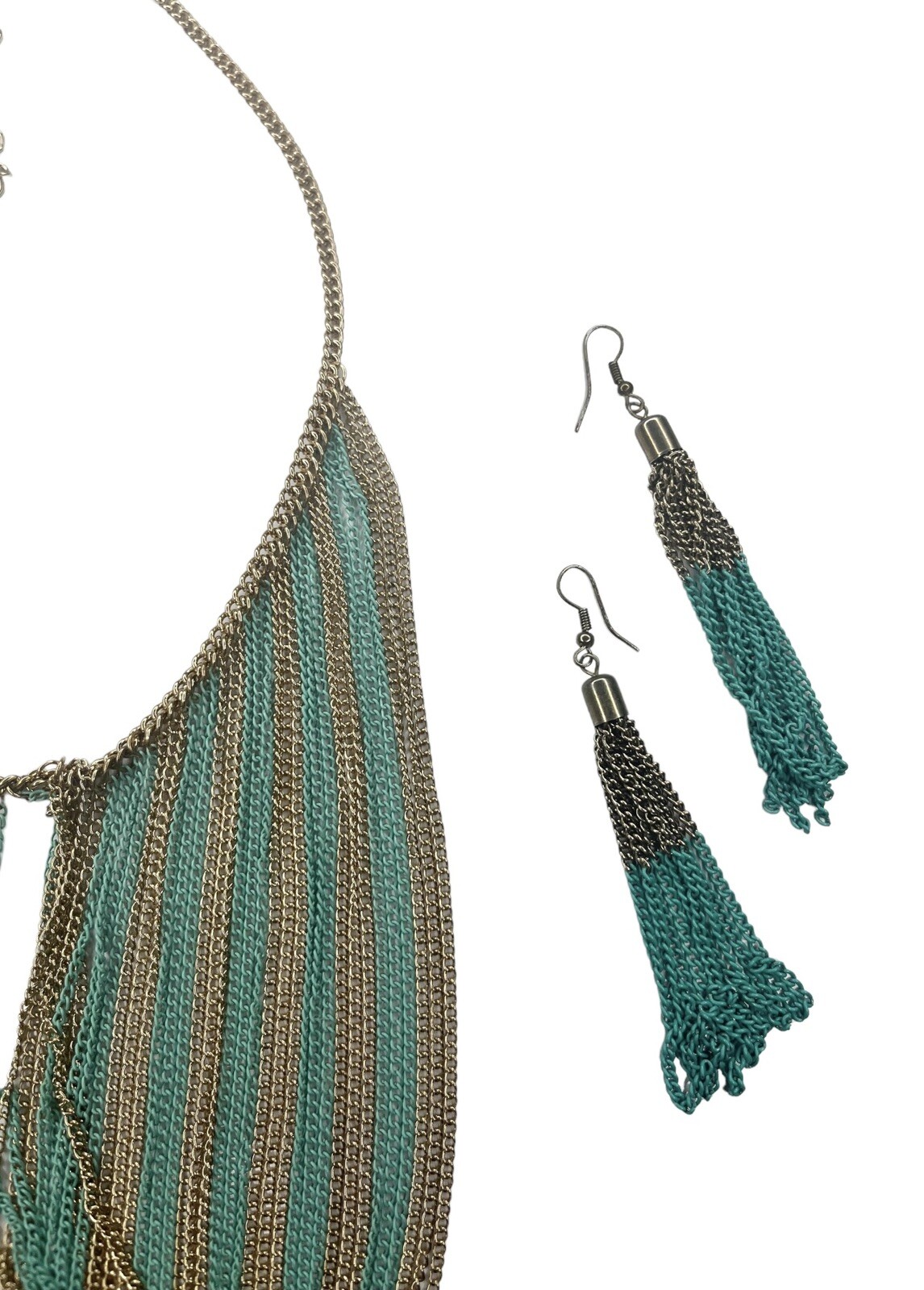 WOW~ Mika Statement multi layer Chain necklace ~ … - image 5