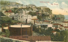 Postcard C-1910 Gibraltar Gas Works Gumbo 22-14049