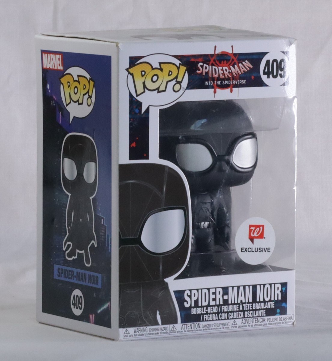 POP! Funko Spider-Man Noir (409)Walgreens Exclusive Into the