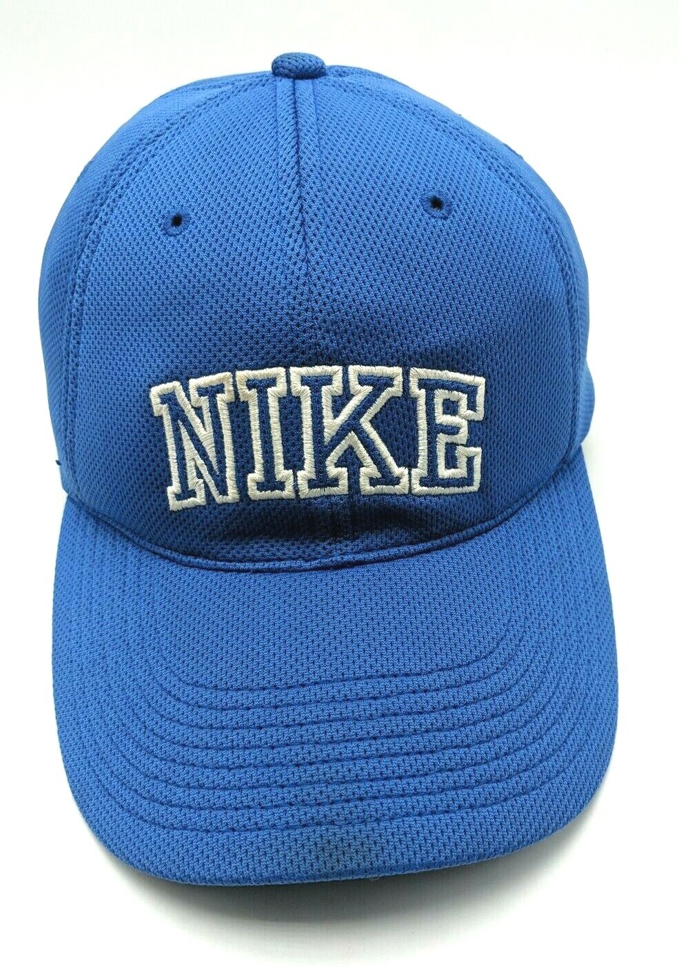 NIKE blue hat adjustable strapback cap large spel… - image 8