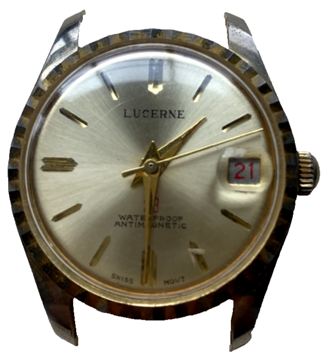 Lucerne 1960s Vintage Watch Date Manual SWISS US Seller | eBay display picture 2