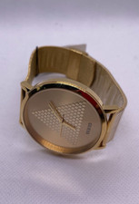 Image of GUESS GENTS YELLOW GOLD TONE IMPRINT WATCH WRISTWATCH GW0049G1 BRAND NEW BNWT